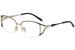 Diva Women's Eyeglasses 5401 Half Rim Optical Frame