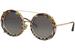 Dolce & Gabbana Women's D&G DG2198 DG/2198 Fashion Round Sunglasses W/ Clip On