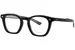 Eyevan Optimo-E Eyeglasses Full Rim Square Shape - Piano Black-PBK