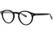 Eyevan Puerto(45)-E Eyeglasses Full Rim Oval Shape - Piano Black-PBK