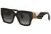 Fendi Women's FF0263S FF/0263/S Fashion Square Sunglasses