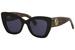 Fendi Women's FF0327S FF/0327/S Fashion Butterfly Sunglasses