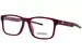 Ferrari Scuderia FZ8003U Eyeglasses Men's Full Rim Rectangle Shape - Opal Matte Red-508