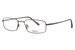 Flexon Einstein 600 Eyeglasses Men's Full Rim Rectangle Shape - Brown-210