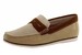 GBX Men's Ransomm Contrast Suede Penny Loafers Shoes