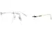 Gucci GG1938O Eyeglasses Rimless Square Shape