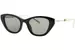 Gucci GG1968S Sunglasses Women's Cat Eye
