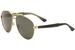 Gucci Men's Fashion GG0054S GG/0054/S Pilot Sunglasses