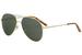 Gucci Men's GG0242S GG/0242/S Fashion Pilot Sunglasses