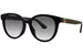 Gucci Web GG0702SK Sunglasses Women's Fashion Cat Eye - Black/Grey Gradient-004