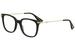 Gucci Women's Eyeglasses GG0110O GG/0110/O Full Rim Optical Frame