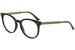 Gucci Women's Eyeglasses GG0219O GG/0219/O Full Rim Optical Frame