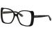 Gucci Women's Eyeglasses Gucci Logo GG0473O GG/0473/O Full Rim Optical Frame