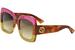 Gucci Women's GG0083S GG/0083/S Square Sunglasses