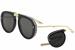 Gucci Women's GG0307S GG/0307/S Fashion Pilot Folding Sunglasses