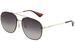 Gucci Women's Sensual Romantic GG0227S Fashion Pilot Sunglasses