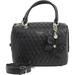 Guess Women's Sibyl Metallic Box Satchel Handbag