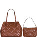 Guess Women's Vikky Tote Handbag 2-Piece Set With Convertible Pouch