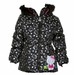 Hello Kitty Infant/Toddler Girl's Fleece Lined Hooded Winter Jacket