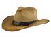 Henschel Men's Laced Trim Band Straw Western Hat