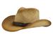 Henschel Women's Hiker Flower Conchos Straw Western Cowboy Hat