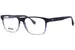 Hugo Boss 1646 Eyeglasses Men's Full Rim Rectangle Shape - Blue Horn-38I