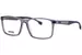 Hugo Boss 1768/G Eyeglasses Men's Full Rim Rectangle Shape - Blue-PJP