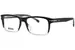 Hugo Boss 1856/G/U Eyeglasses Men's Full Rim Square Shape - Black/Shadow Crystal-81V