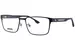 Hugo Boss 1912/G Eyeglasses Men's Full Rim Rectangle Shape - Matte Blue-FLL