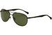 Hugo Boss Men's 0824S 0824/S Stainless Steel Polarized Pilot Sunglasses