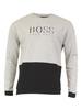 Hugo Boss Men's Authentic Long Sleeve Crew Neck Cotton Sweatshirt