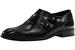 Hugo Boss Men's Dressapp Double Monk Strap Leather Loafers Shoes