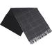 Hugo Boss Men's Hereno Windowpane Reversible Scarf