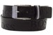 Hugo Boss Men's Millow Black Genuine Leather Embossed Logo Belt