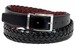 Hugo Boss Men's Osias 50262080 Braided Leather Belt Adjustable Up To Size 44