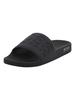 Hugo Boss Men's Solar Flash Black Slides Sandals Shoes