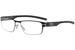 Ic! Berlin Men's Eyeglasses Rast Waved Full Rim Optical Frame