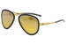 Ic! Berlin Men's Rinaldo P. Retro Pilot Sunglasses