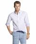 Izod Men's 100% Cotton Long Sleeve Essentials Button Down Shirt