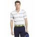 Izod Men's Short Sleeve Stripe Jersey Polo Shirt