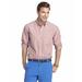 Izod Men's Slim Fit Essentials 45HW538 Long Sleeve Button Up Shirt