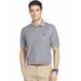 Izod Men's Solid Oxford 45SK005 Cotton Short Sleeve Polo Shirt