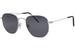 Jaguar 37454 Sunglasses Men's Pilot - Silver/Polarized Grey-1100