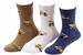 Jefferies Toddler/Little Boy's 3-Pairs Construction Crew Socks