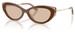 Jimmy Choo JC5065U Sunglasses Women's Cat Eye - Brown/Tan/Light Brown-510593