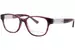 JL By Judith Leiber JL3039 Eyeglasses Women's Full Rim Square Shape - Bordeaux