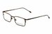 John Varvatos Men's Eyeglasses V147 Full Rim Titanium Optical Frames