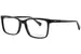 John Varvatos VJVC021 Eyeglasses Men's Full Rim Rectangle Shape