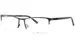 Joseph Abboud JA4099 Eyeglasses Men's Semi Rim Rectangle Shape