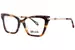 Just Cavalli VJC123 Eyeglasses Women's Full Rim Butterfly Shape